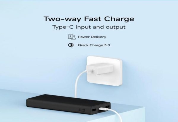 Xiaomi Power Bank 4i 20000mAh 33W Fast Charging - Triple Output Ports, PD & QC 3.0 - Image 3