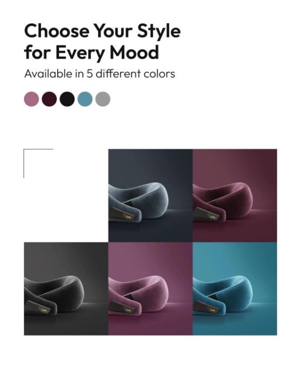 Frido Travel Neck Pillow – Comfortable Support for Travel & Relaxation - Image 3